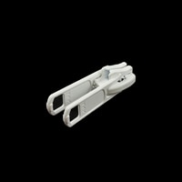 Thumbnail Image for YKK® VISLON® #5 Metal Sliders #5VSDXL AutoLok Standard Double Pull Tab White 5