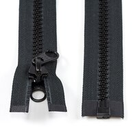Thumbnail Image for YKK® VISLON® #10 Separating Zipper Non-Lock Double Pull Metal Slider #VFOL105W 36