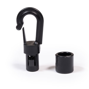 Thumbnail Image for Fastex Shock Cord Hook #605-0250-5614 1/4" Acetal Black
