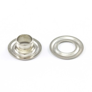 Thumbnail Image for DOT Grommet with Plain Washer #0 Nickel 1/4" 1-gr