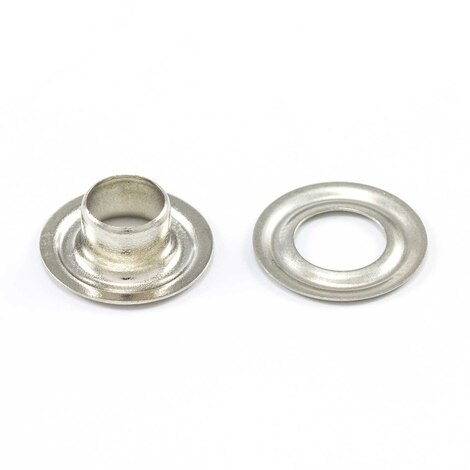 Image for DOT Grommet with Plain Washer #0 Nickel 1/4