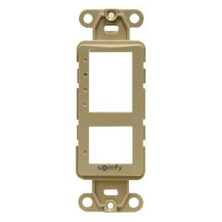 Image for Somfy Faceplate DecoFlex 4-Channel  #9018980 Ivory
