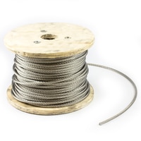 Thumbnail Image for SolaMesh Wire Rope Stainless Steel Type 316 8mm (5/16") 328' Reel (EDC) (CLEARANCE)