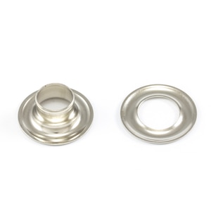 Thumbnail Image for DOT Grommet with Plain Washer #4 Nickel 1/2" 25-gr