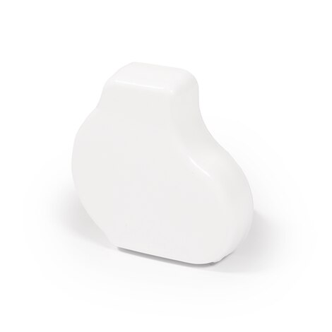 Image for Solair Comfort Front Bar End Cap White