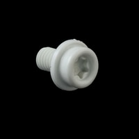 Thumbnail Image for CAF-COMPO Screw-Stud M6-10 mm White 100-pack 1