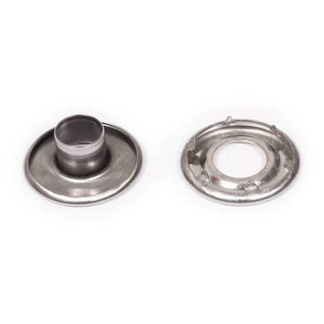 Image for DOT Rolled Rim Grommet with Spur Washer Stainless Steel 20MNS77150001XG #1 13/32