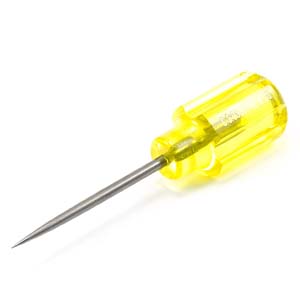 1 yellow handled awl