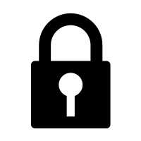 symbol icon for lock