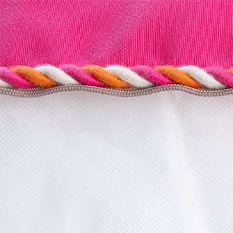 Pink and white Bellboc fabric image