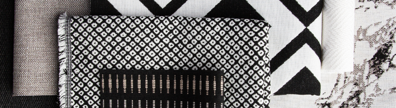 Black and White fabric 