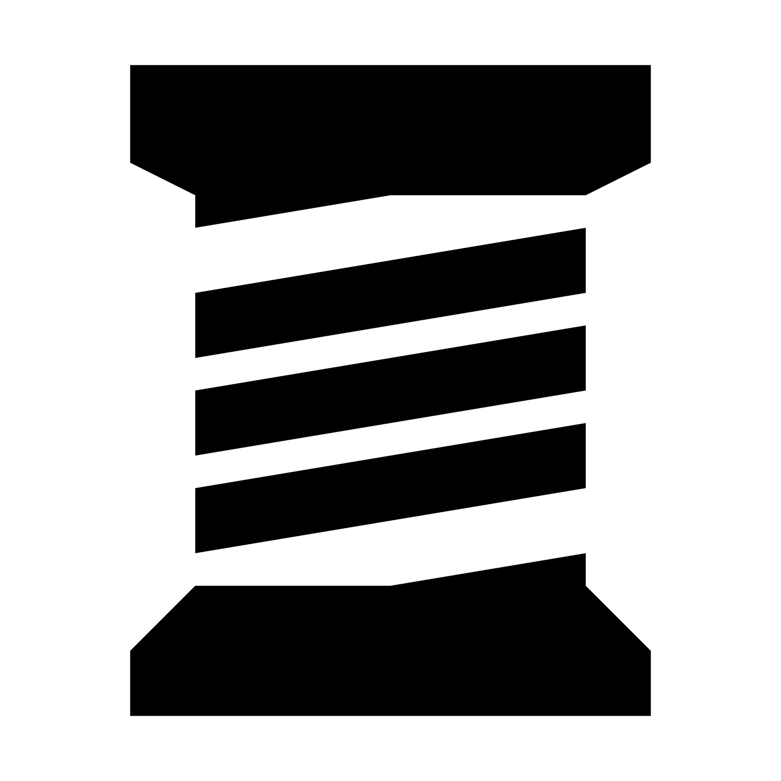 symbol icon for sewing bobbin