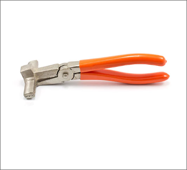 Canvas stretching pliers with in orange handle