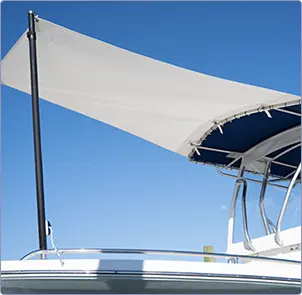 Marine Shade Fly hardware