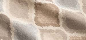 beige, grey, and brown geometric patterned fabric