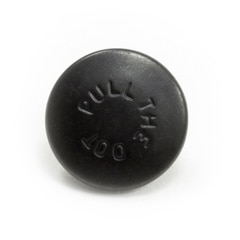 DOT Pull-The-Dot Cap 92-XE-18100-A1B Government Black Brass 100-pk