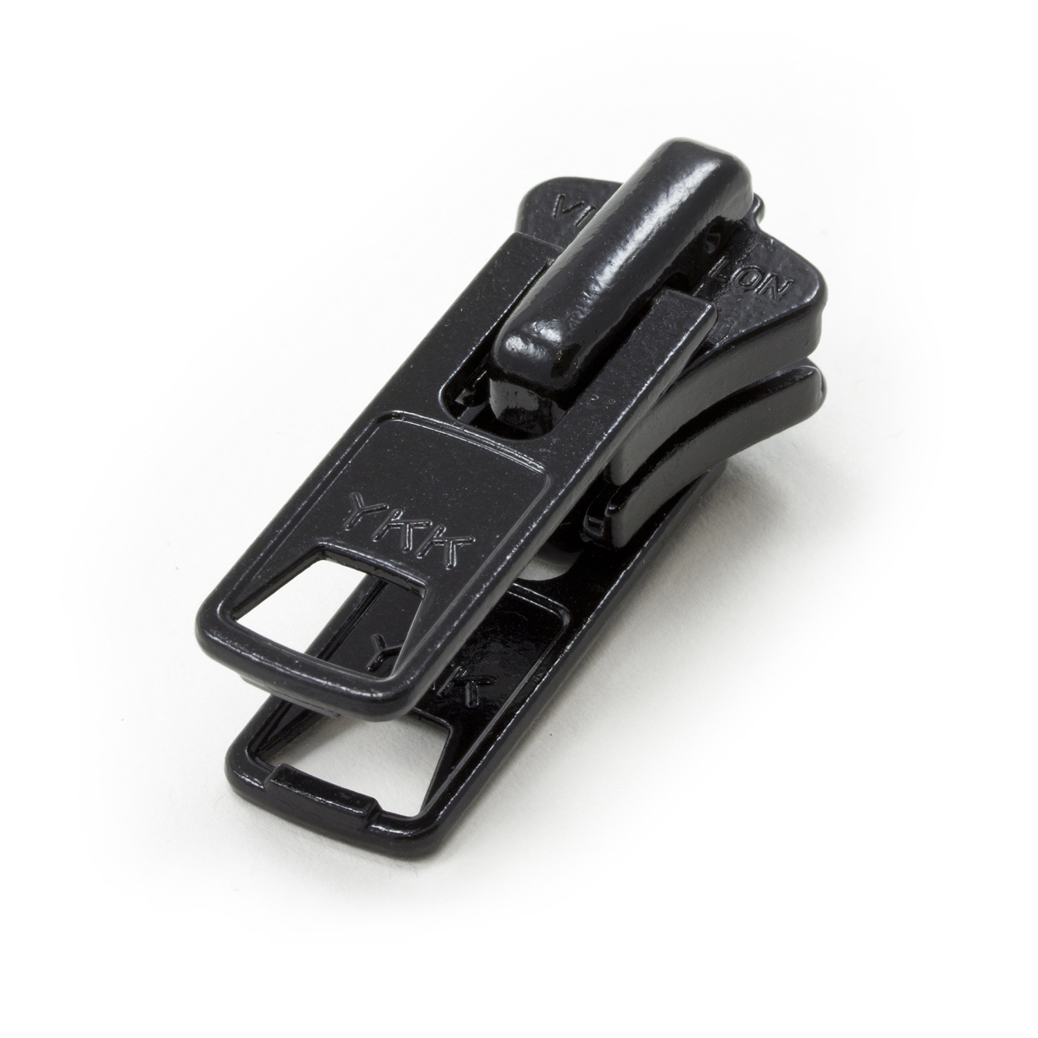 ykk YKK VISLON #10 Metal Sliders #10VFDX AutoLok Double Pull Black