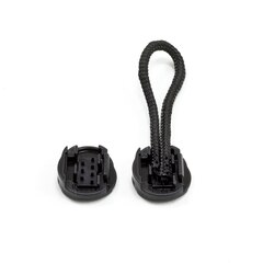 YKK Zipper Pull Cord #LCWE 4.5" x 1/10" Cord Black