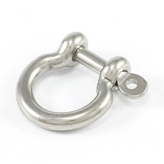 SolaMesh Bow Shackle Stainless Steel Type 316 8mm (5/16")