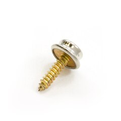 DOT Durable Screw Stud 93-XX-103627-2A 5/8" Nickel Plated Brass / Steel Screw 1000-pk