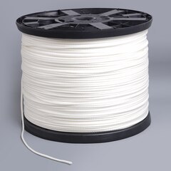 Neobraid Polyester Cord 9/64" White 4-1/2 (3000 feet)