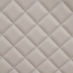 Sunbrella® Horizon® Capriccio Quilted Marine Upholstery Panel 50” x 52” Panel - Cadet Grey 2x2 Square Diamond