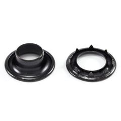 DOT Rolled Rim Grommet and Spur Washer Government Black #4 20-007R401611XG (1 Gross)