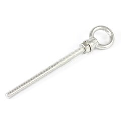 SolaMesh® Eye Bolt, Nut, Washer Stainless Steel Type 316 10 x 150mm (3/8" x 6")