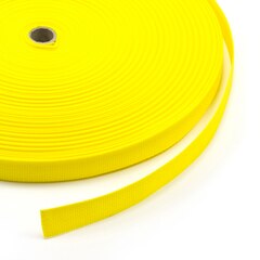 Polypropylene Webbing 7166/P0001 1" Yellow (100 yards)