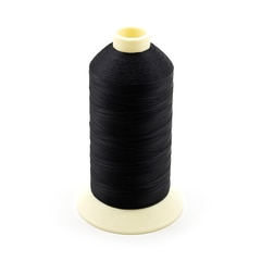 Coats Ultra Dee® Polyester Thread Bonded Size DB 92 #16 Black 16-oz