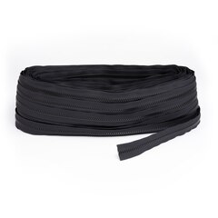 YKK VISLON Chain #10VF 11/16" Tape Black 100 Meters/Roll (Full Rolls Only)