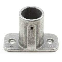Slip-Fit Adjustable Post Socket #4A-206L Aluminum 1" Pipe