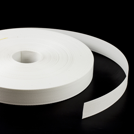 Heat-Sealable PVC Webbing 1281 1-7/8" White (110 yards) (Full Rolls Only)