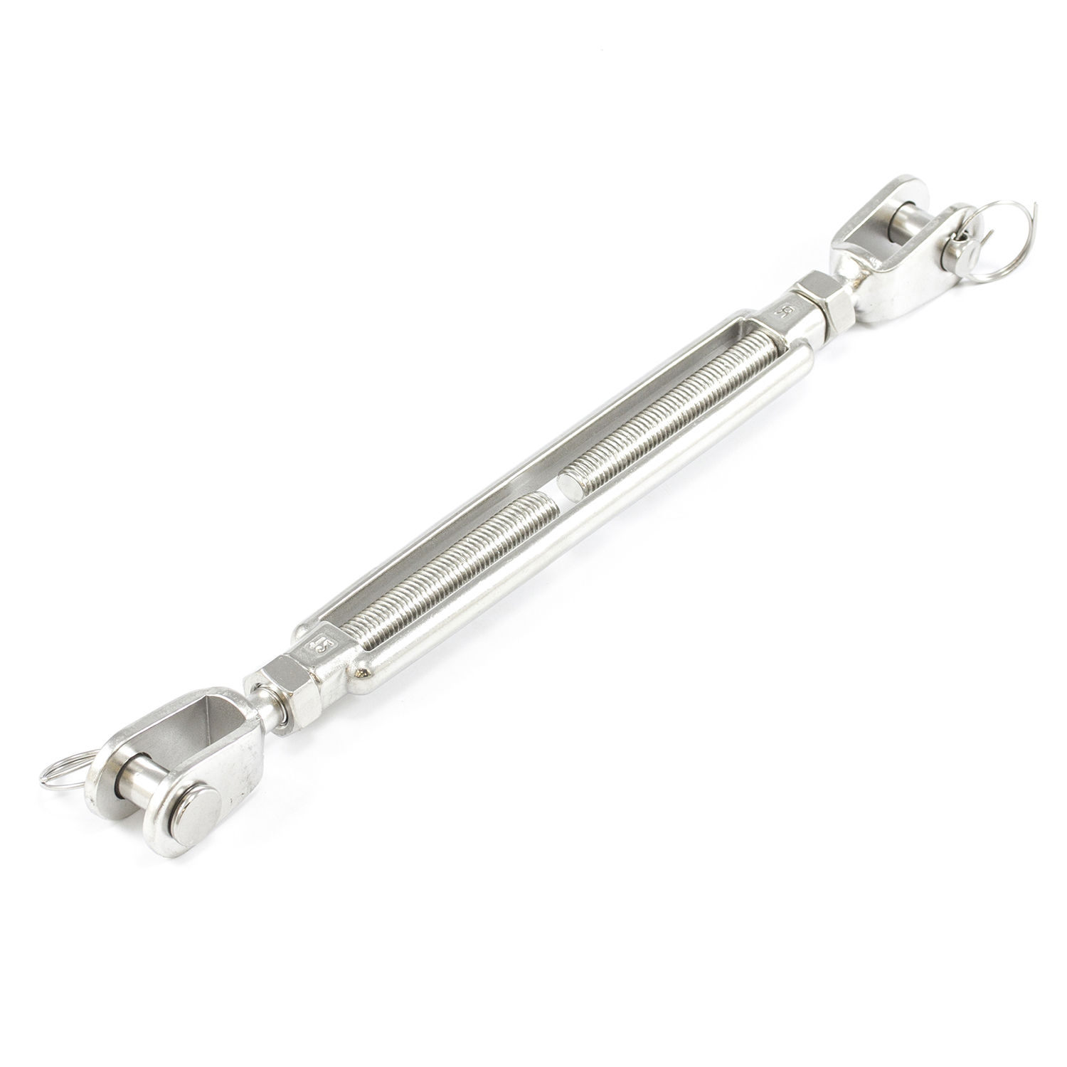 SolaMesh Turnbuckle Jaw/Jaw Stainless Steel Type 316 12mm (7/16")