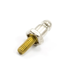 DOT Lift-The-Dot Screw Stud 90-XB-163624-1A 3/8" Nickel Plated Brass / Brass Screw 100-pk