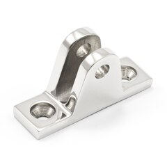 Angle Hinge 10 Degree without Pin #387QR Stainless Steel Type 316