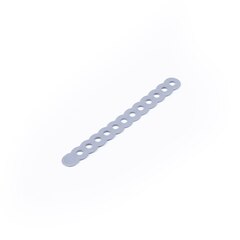 SDS Curtain Safety Strap 6-1/2" Silver