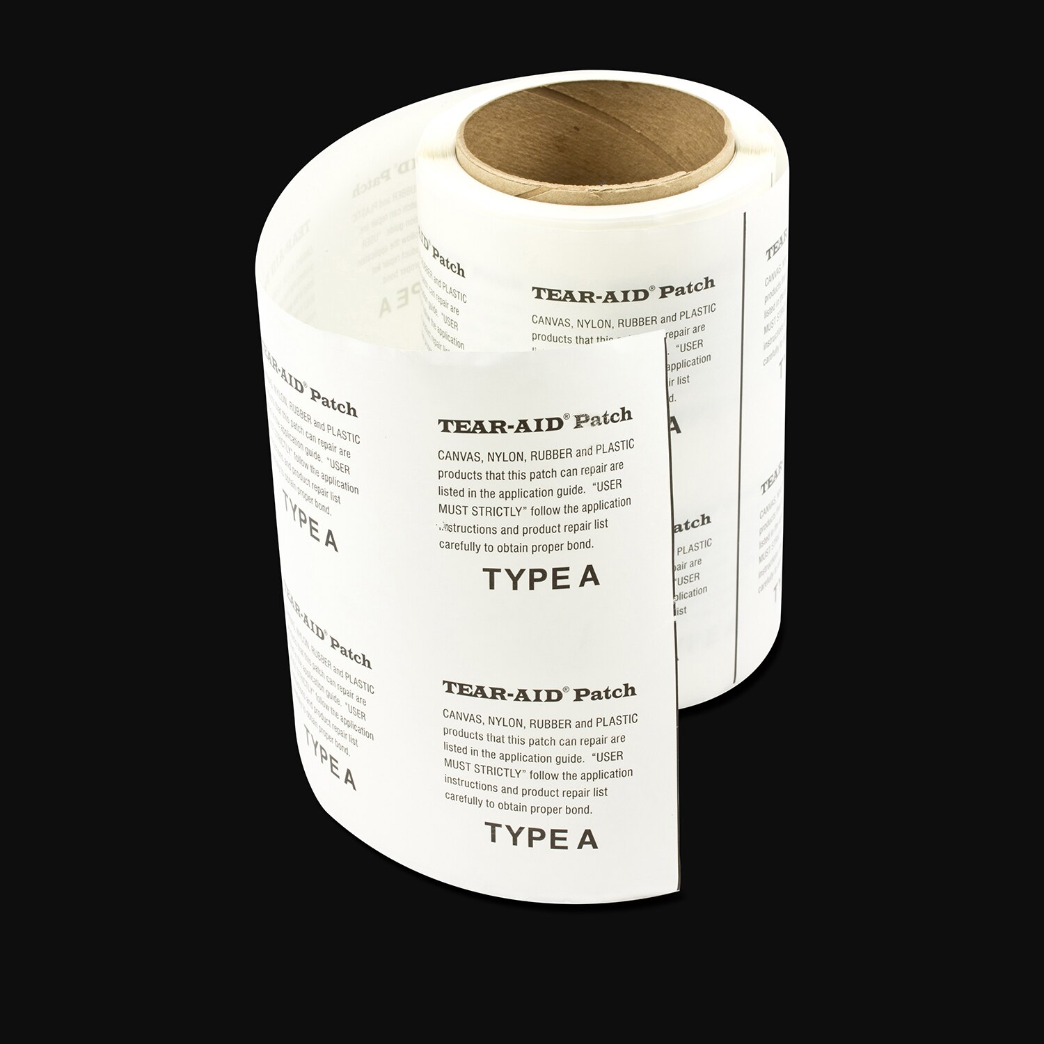 Tear-Aid Repairs Patch Roll Kit for Type A Fabrics (2 Pack) Size: 2Pack  Model