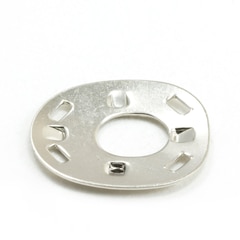 DOT Lift-The-Dot Back Plate 90-BS-16506-2A Nickel Plated Brass 1000-pk