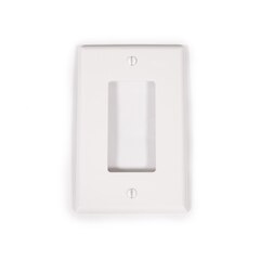 Somfy Switch Plate Single Gang White #9011967
