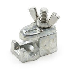 Head Rod Clamp Narrow Base Type  with Stainless Steel Fasteners #30Z Zinc Die-Cast 1/2" Iron