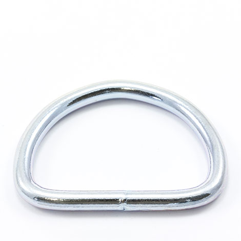 Dee Ring Welded #3250 Steel Zinc Plated 2" ID