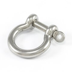 SolaMesh Bow Shackle Stainless Steel Type 316 10mm (3/8")