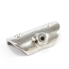 Side Mount with Concave Base 75 Degree Stainless Steel Type 316
