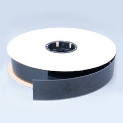 TEXACRO Brand Nylon Tape Loop #93 Adhesive Backing 2" Black (25 yards)