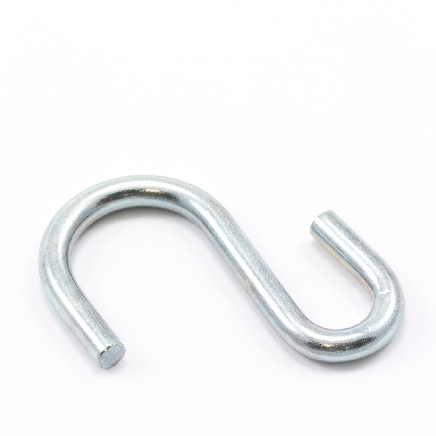 S Hook #3 Zinc-Plated Steel 1-5/8