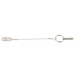 Quick Release Pin with Tab and Cable #88547 Stainless Steel Type 316