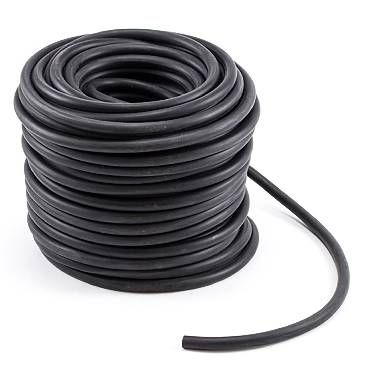Synthetic Rubber (EPDM) Rope 7/16 Coil with 150 Double Eye Hooks 933043702  (150 feet)