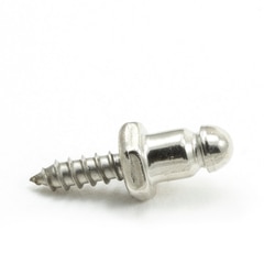 DOT Lift-The-Dot Screw Stud 90-X8-163606-2A 1/2" Nickel Plated Brass / Stainless Steel Screw 1000-pk