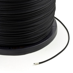 Neobraid Polyester Cord 9/64" Black  4-1/2 (3000 feet)